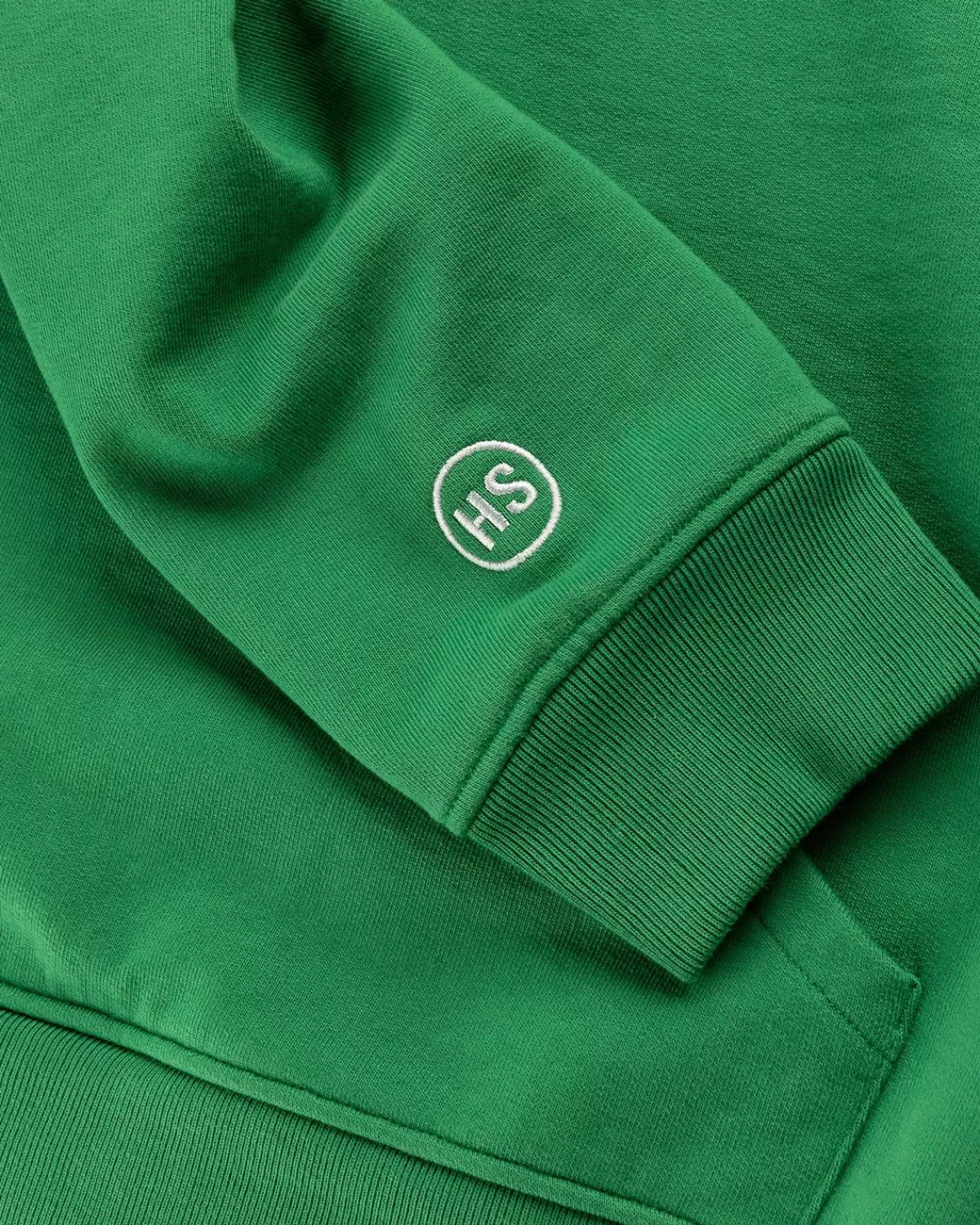 highsnobiety_logo_hoodie_groen_5.webp Highsnobiety Logo Hoodie Groen Sale