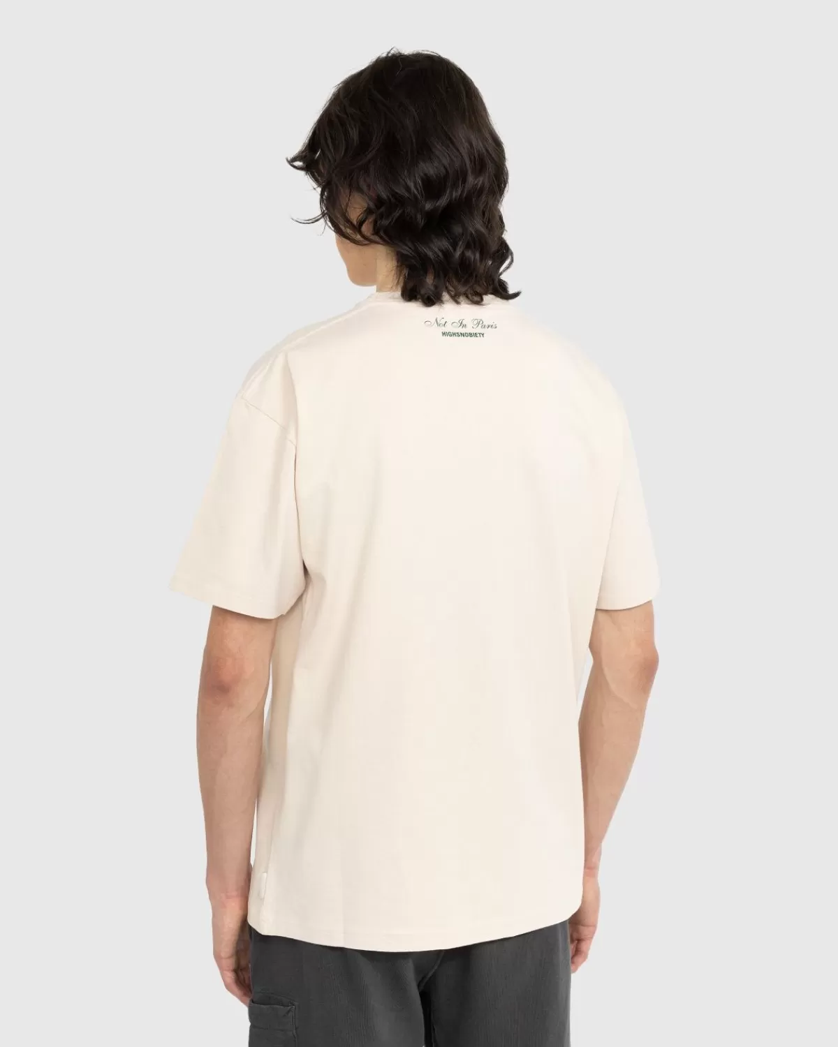 Highsnobiety Not In Paris 5 T-Shirt Met Korte Mouwen Beige Best Sale