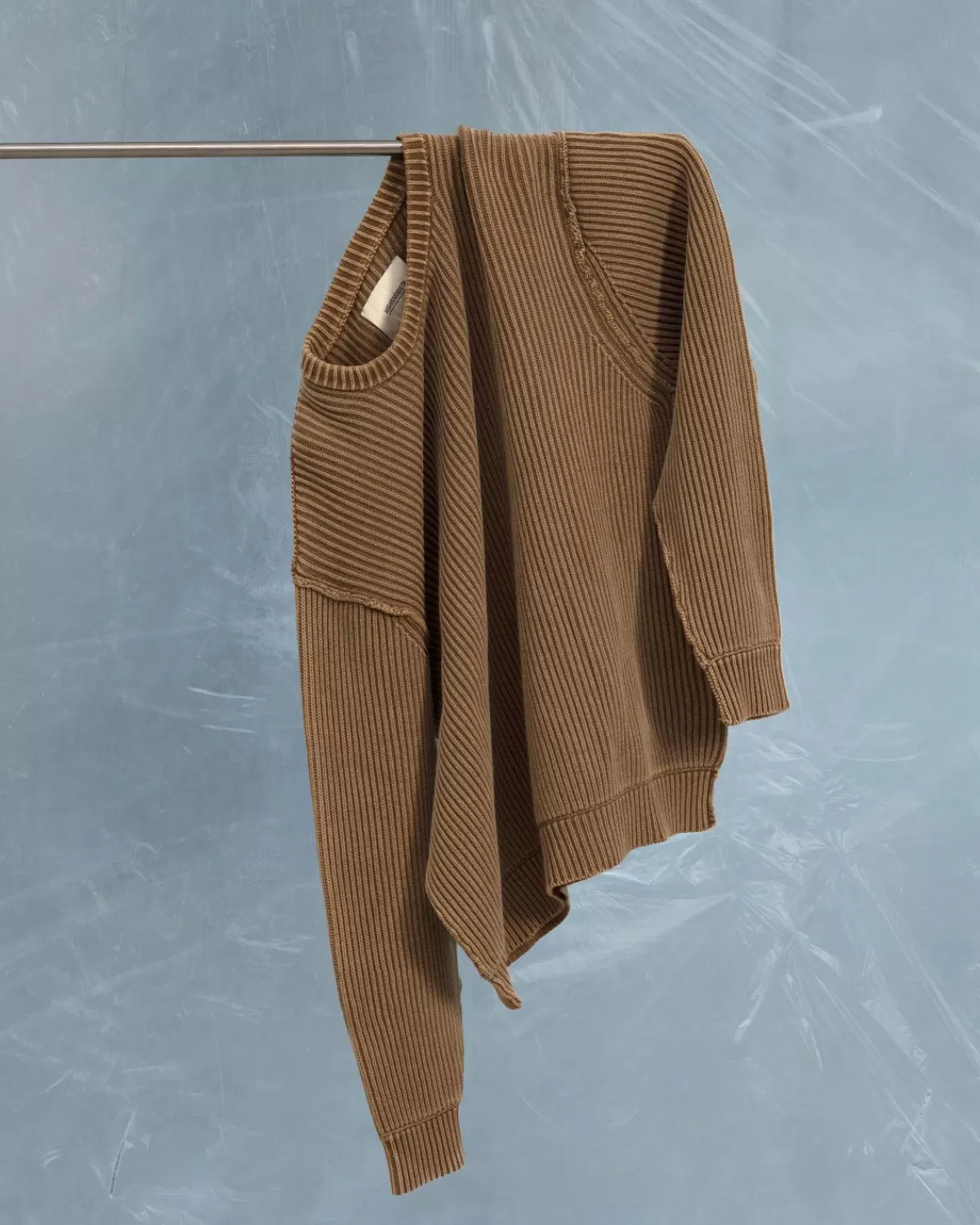 highsnobiety_pigmentgeverfde_losgebreide_trui_geel_2.webp Gebreide Kleding^Highsnobiety Pigmentgeverfde Losgebreide Trui Geel