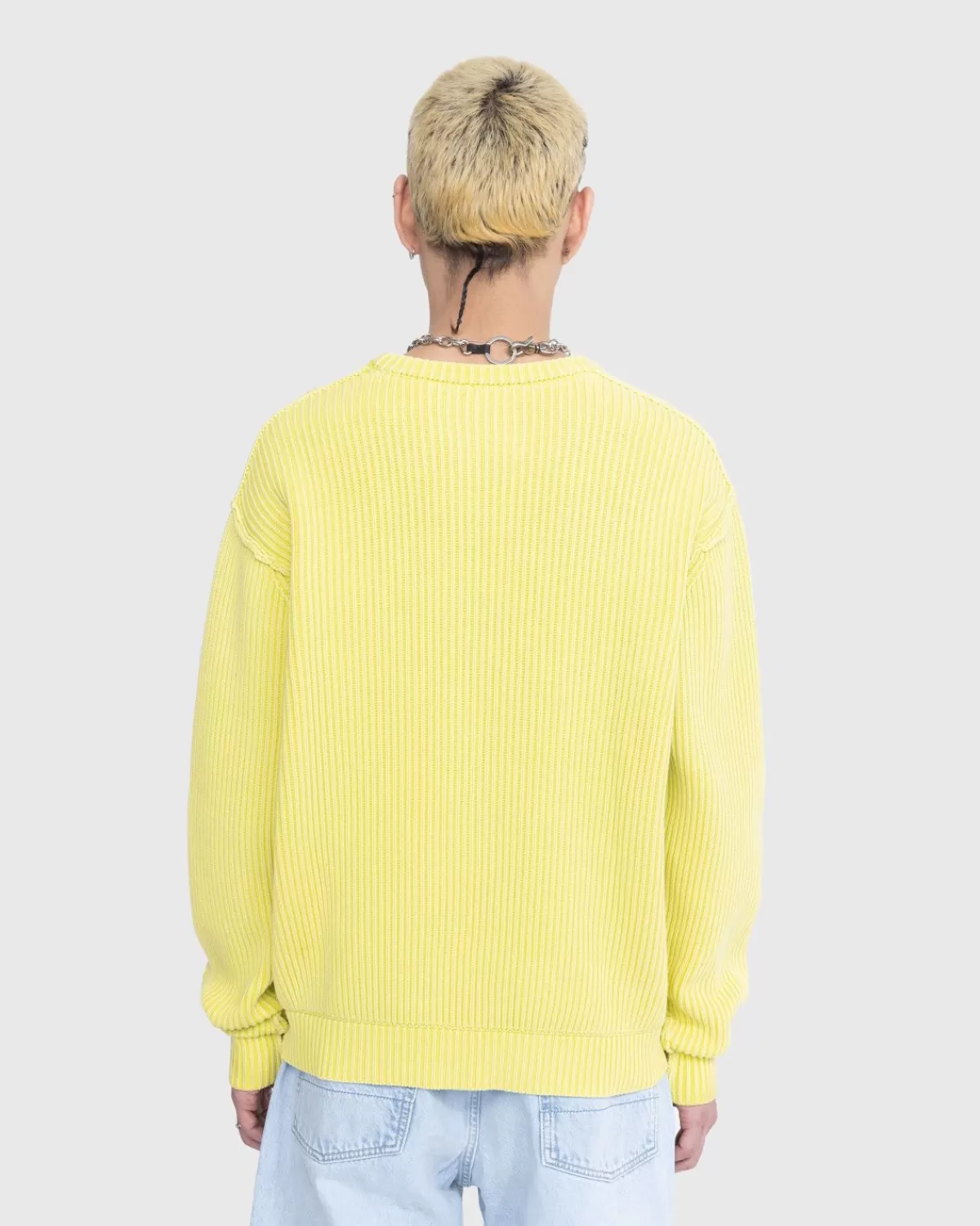 highsnobiety_pigmentgeverfde_losgebreide_trui_geel_6.webp Gebreide Kleding^Highsnobiety Pigmentgeverfde Losgebreide Trui Geel