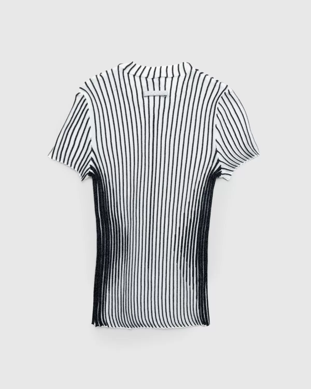 Jean Paul Gaultier Trompe L'Oeil Body Met Korte Mouwen Wit Fashion