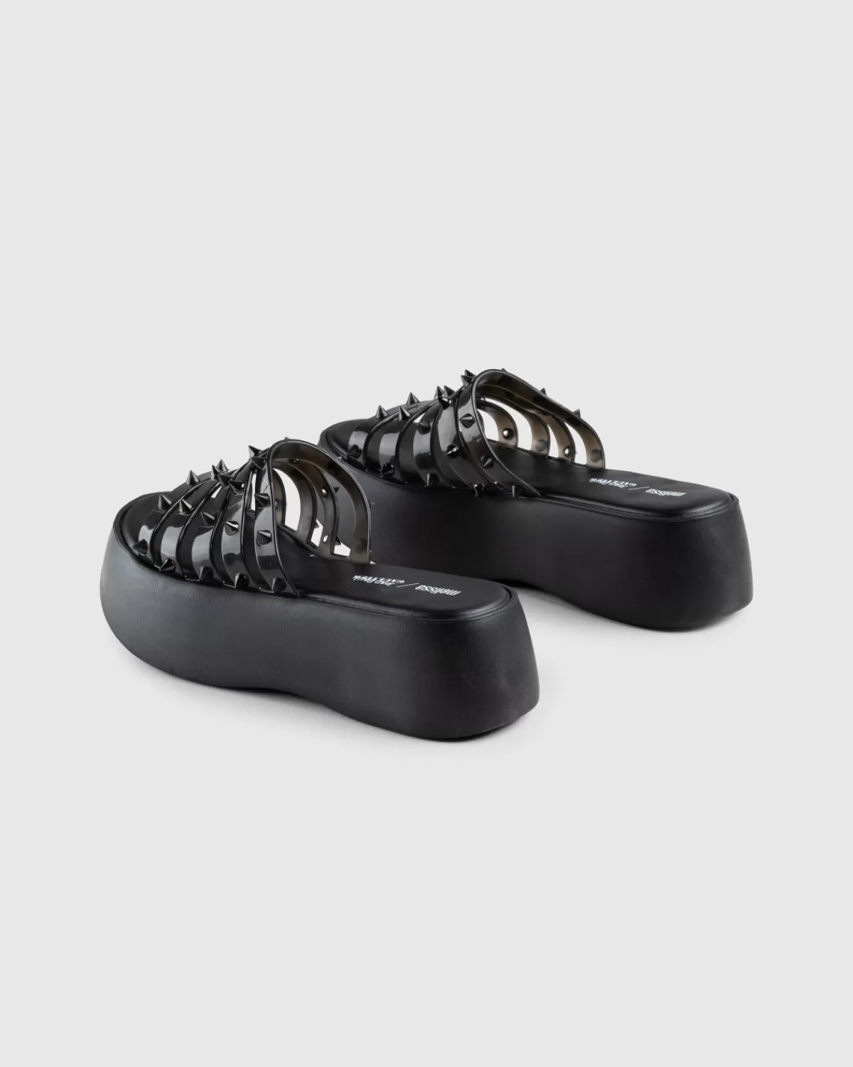 Jean Paul Gaultier X Melissa Becky Punk Love Mule Zwart Discount