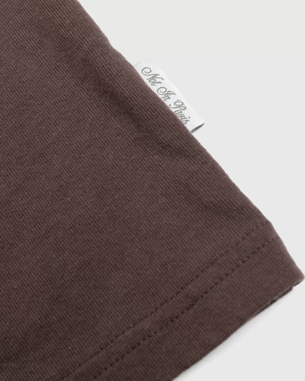 L'As du Fallafel X Highsnobiety T-Shirt Met Korte Mouwen Bruin Fashion