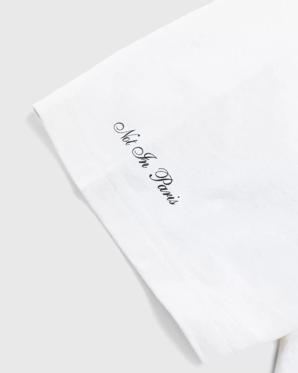 L'As du Fallafel X Highsnobiety T-Shirt Met Korte Mouwen Wit Hot