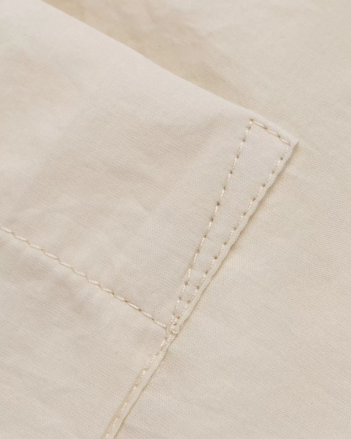 Overhemden^Lemaire Overhemd Met Normale Kraag En Korte Mouwen Ivoor