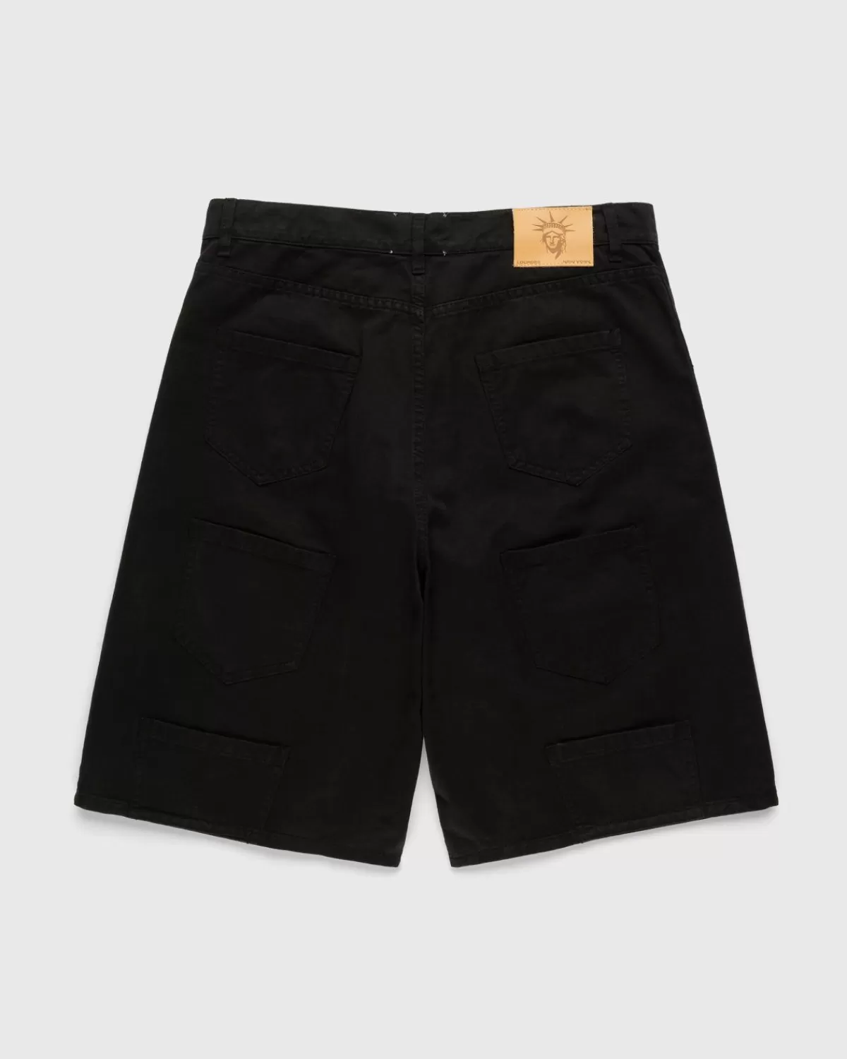 Lourdes New York Cargoshort Met Meerdere Zakken, Zwart Cheap