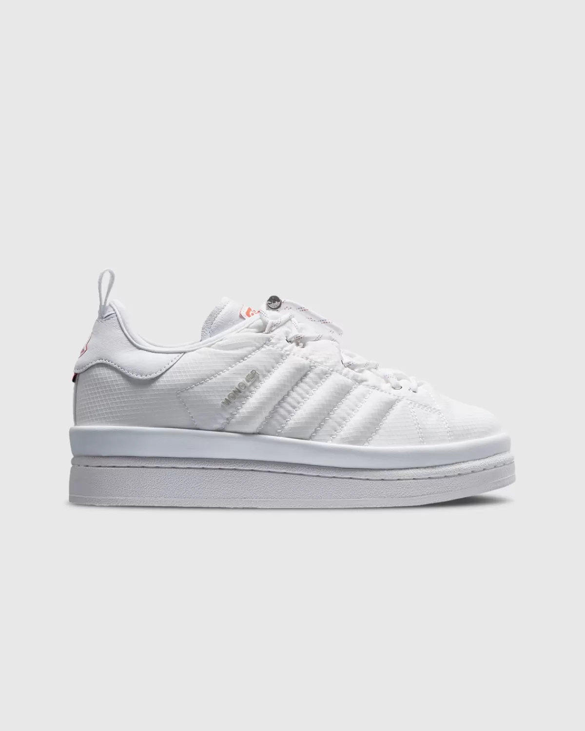 Moncler X Adidas Originals Campusschoenen Core Wit Sale