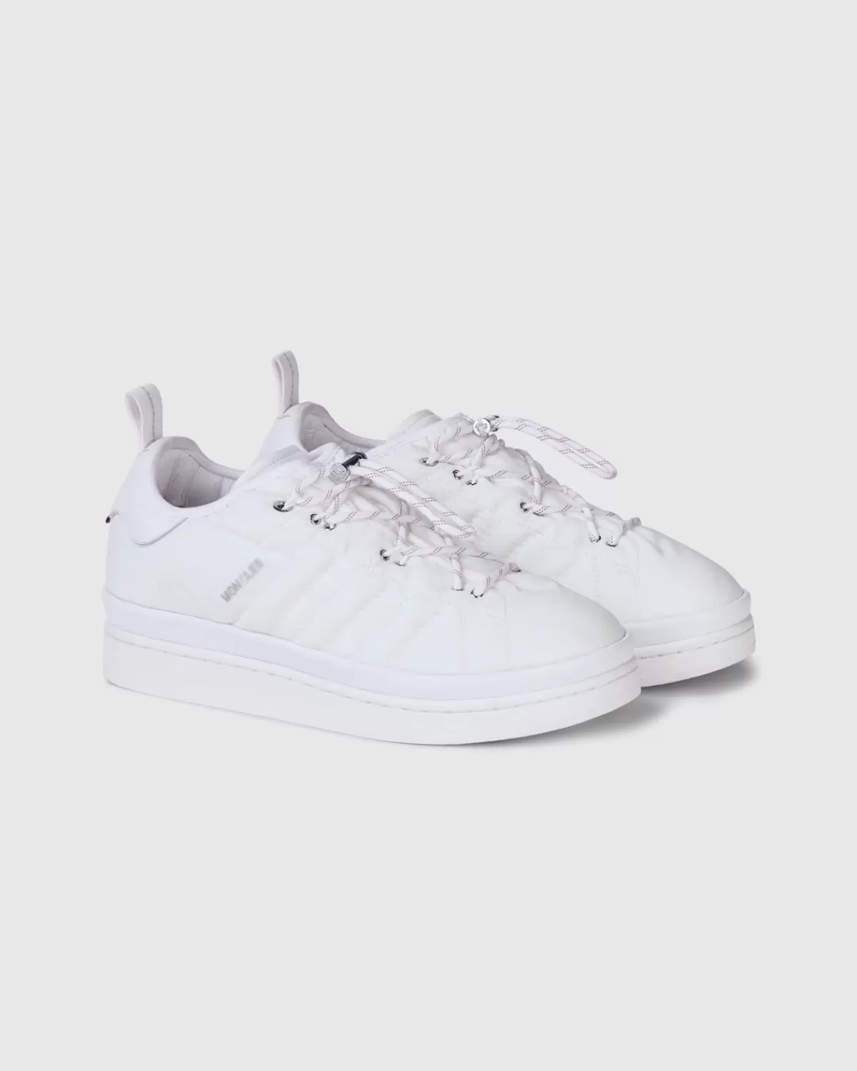 Moncler X Adidas Originals Campusschoenen Core Wit Sale