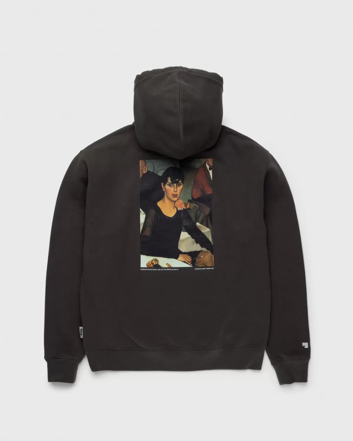 Neue Nationalgalerie X Highsnobiety Berlijn, Berlijn 3 Hoodie Met Artwork Zwart Store