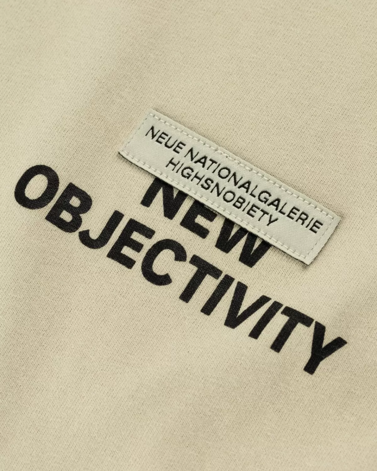 Neue Nationalgalerie X Highsnobiety Berlijn, Berlijn 3 Nieuw Objectivity T-Shirt Grijs New