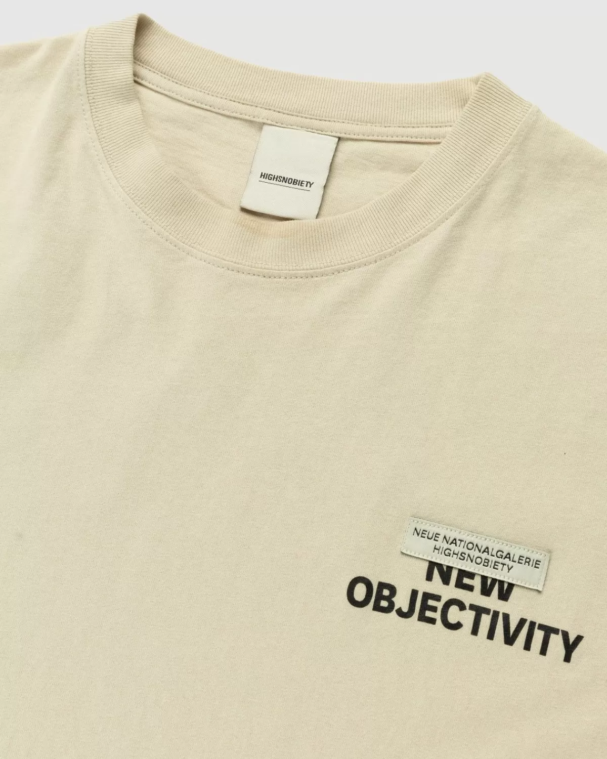 Neue Nationalgalerie X Highsnobiety Berlijn, Berlijn 3 Nieuw Objectivity T-Shirt Grijs New