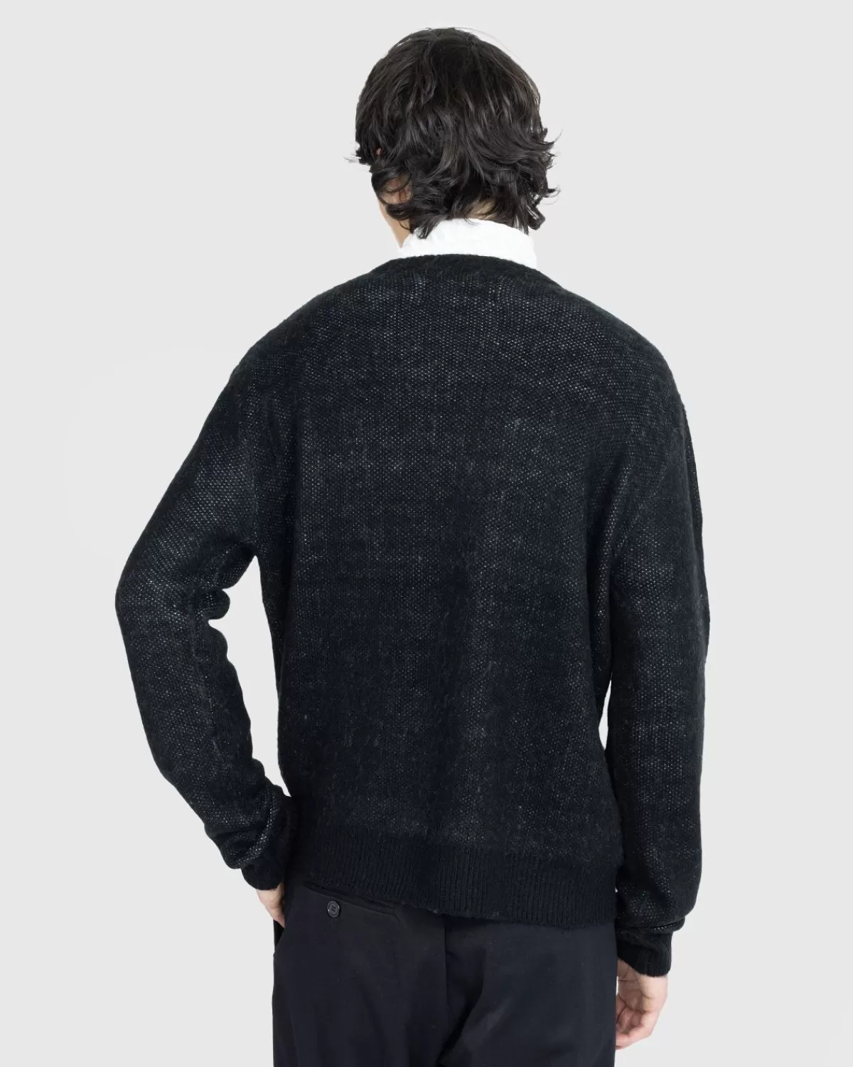 noon_goons_gatekeeper_sweater_zwart_5.webp Gebreide Kleding^Noon Goons Gatekeeper Sweater Zwart