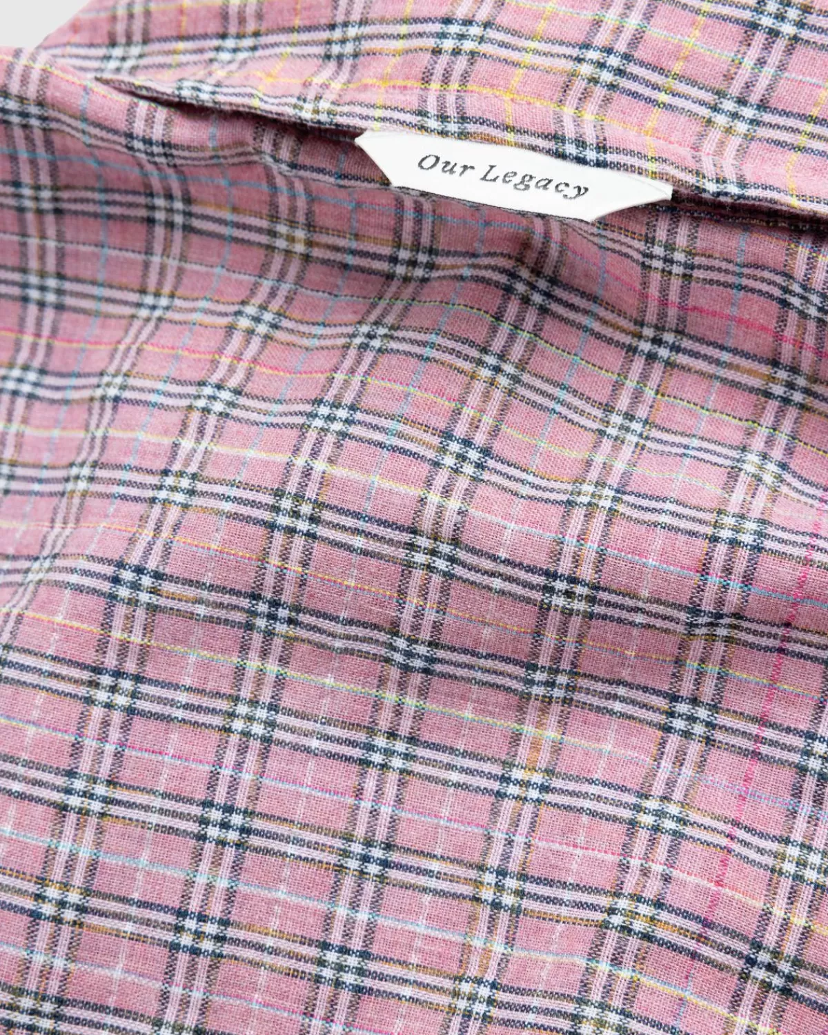 onze_erfenis_geleend_bdshirt_roze_kimble_check_7.webp Overhemden^Our Legacy Onze Erfenis Geleend Bd-Shirt Roze Kimble Check