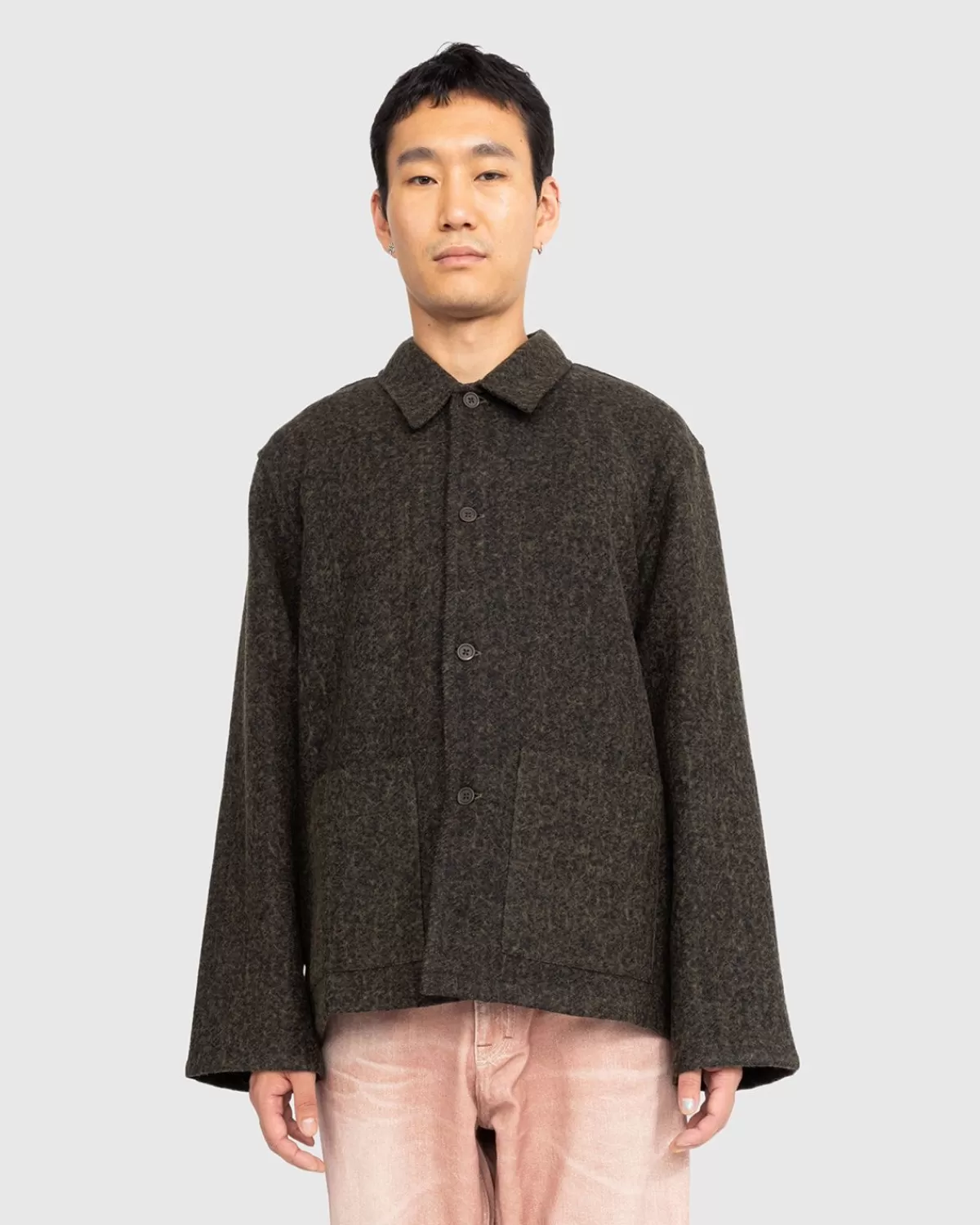 onze_erfenis_haven_jas_zwartmossendonswol_3.webp Bovenkleding^Our Legacy Onze Erfenis Haven Jas Zwart/Mossendonswol