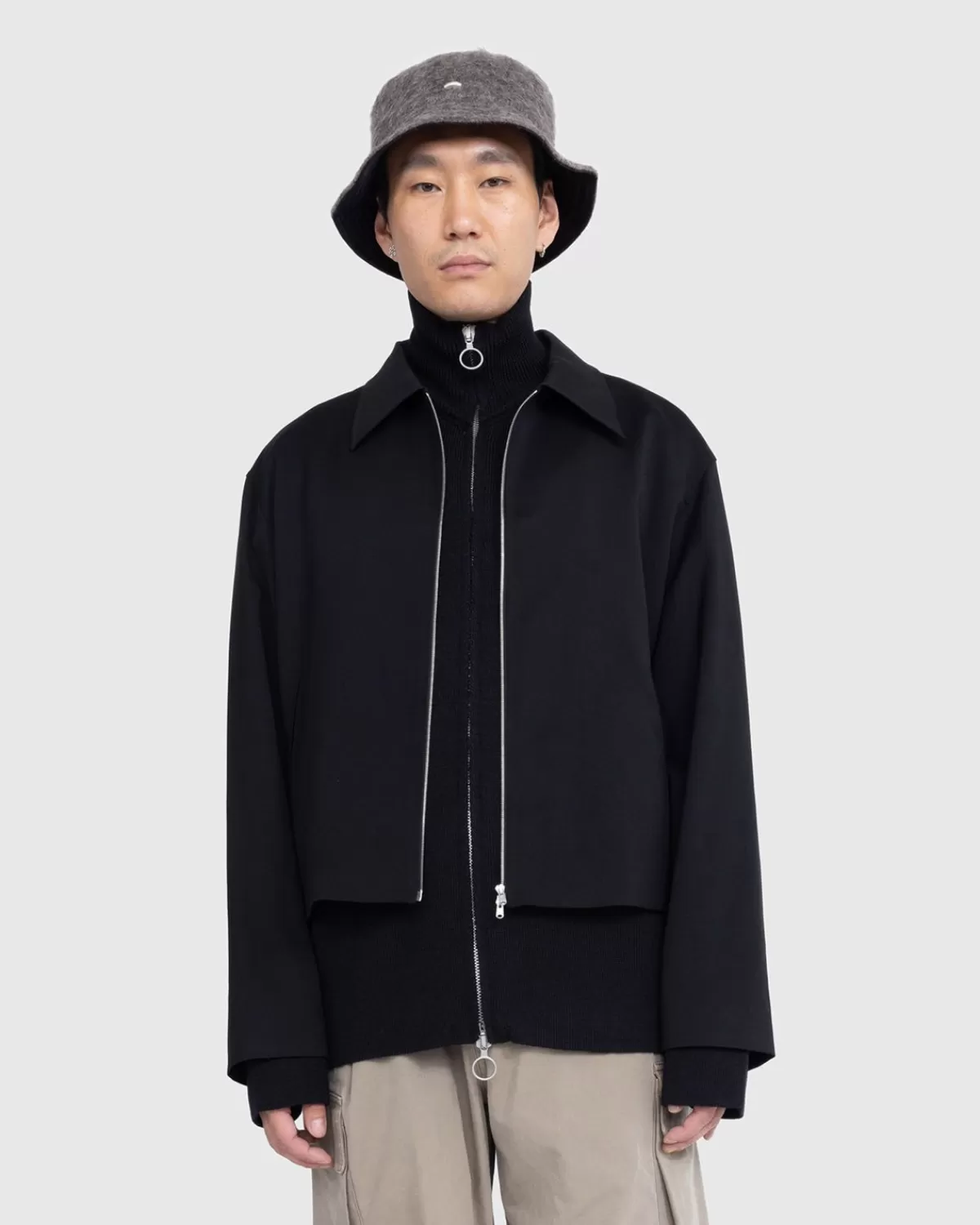 our_legacy_minijasje_van_zwarte_kamgarenwol_4.webp Bovenkleding^Our Legacy Mini-Jasje Van Zwarte Kamgarenwol