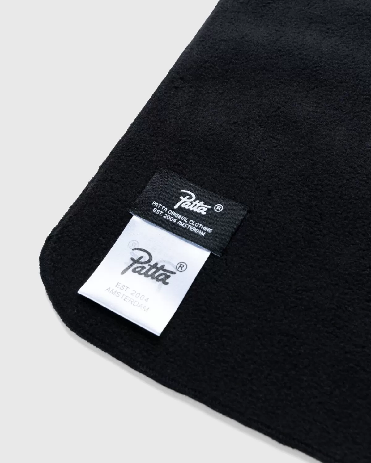 patta_fleece_sjaal_zwart_1.webp Patta Fleece Sjaal Zwart New