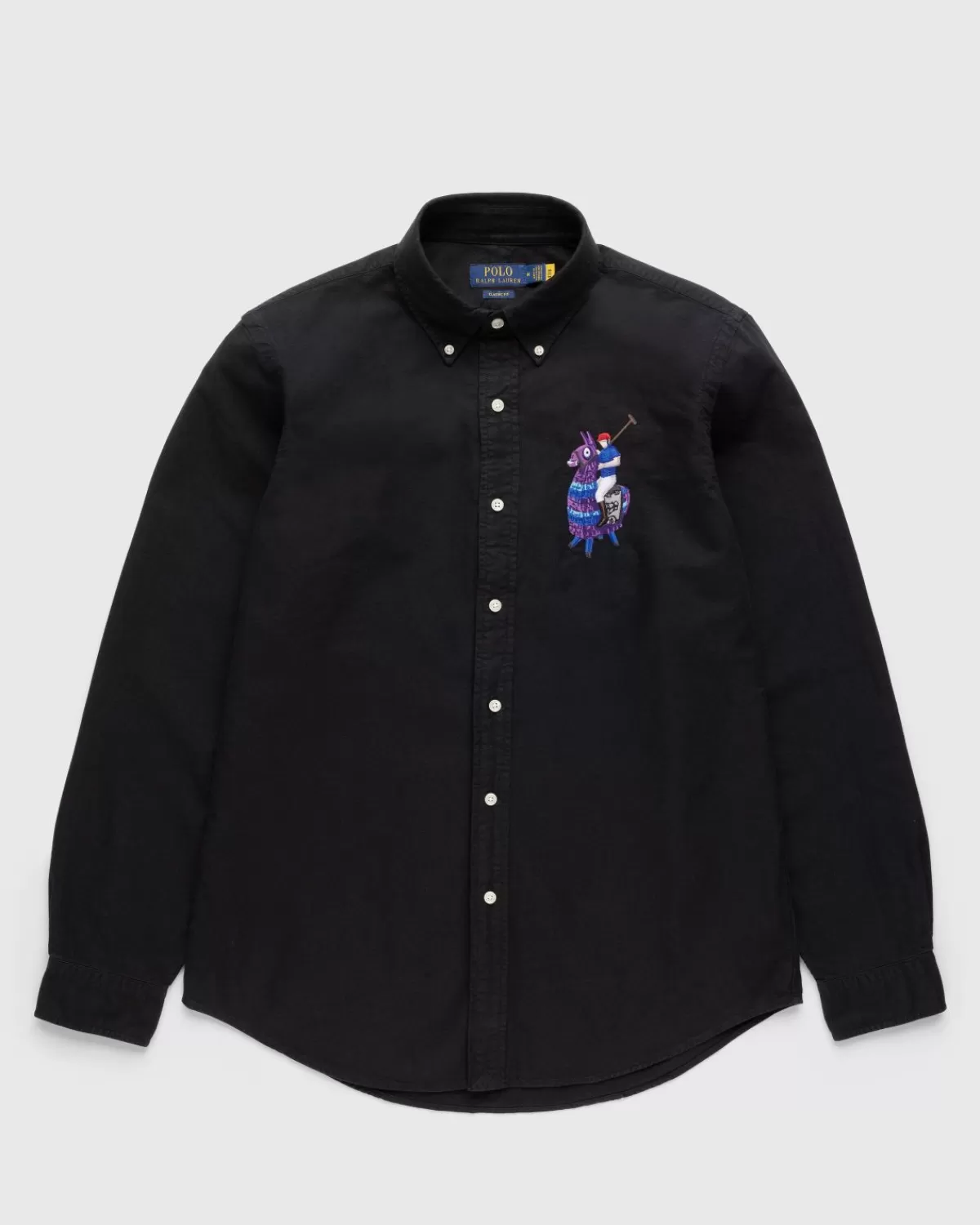 Overhemden^Ralph Lauren X Fortnite Sportshirt Met Lange Mouwen Zwart