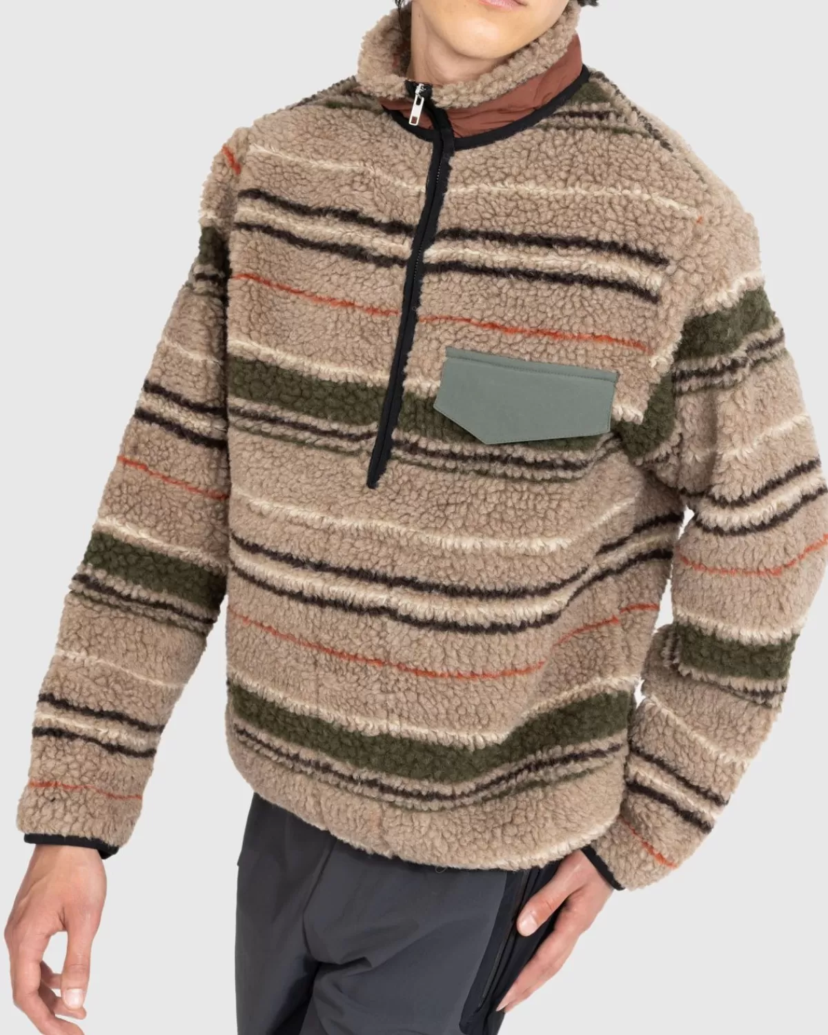 ranra_thjorsar_gestreepte_trui_bruin_6.webp Gebreide Kleding^RANRA Thjorsar Gestreepte Trui Bruin