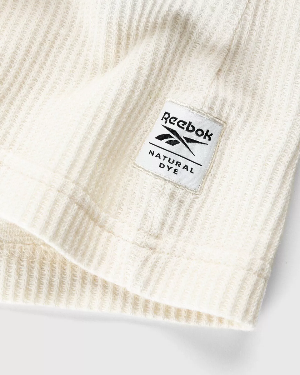 Reebok Klassiek Sweatshirt Met Natuurlijke Kleurstof En Wafelstructuur, Niet Geverfd Discount