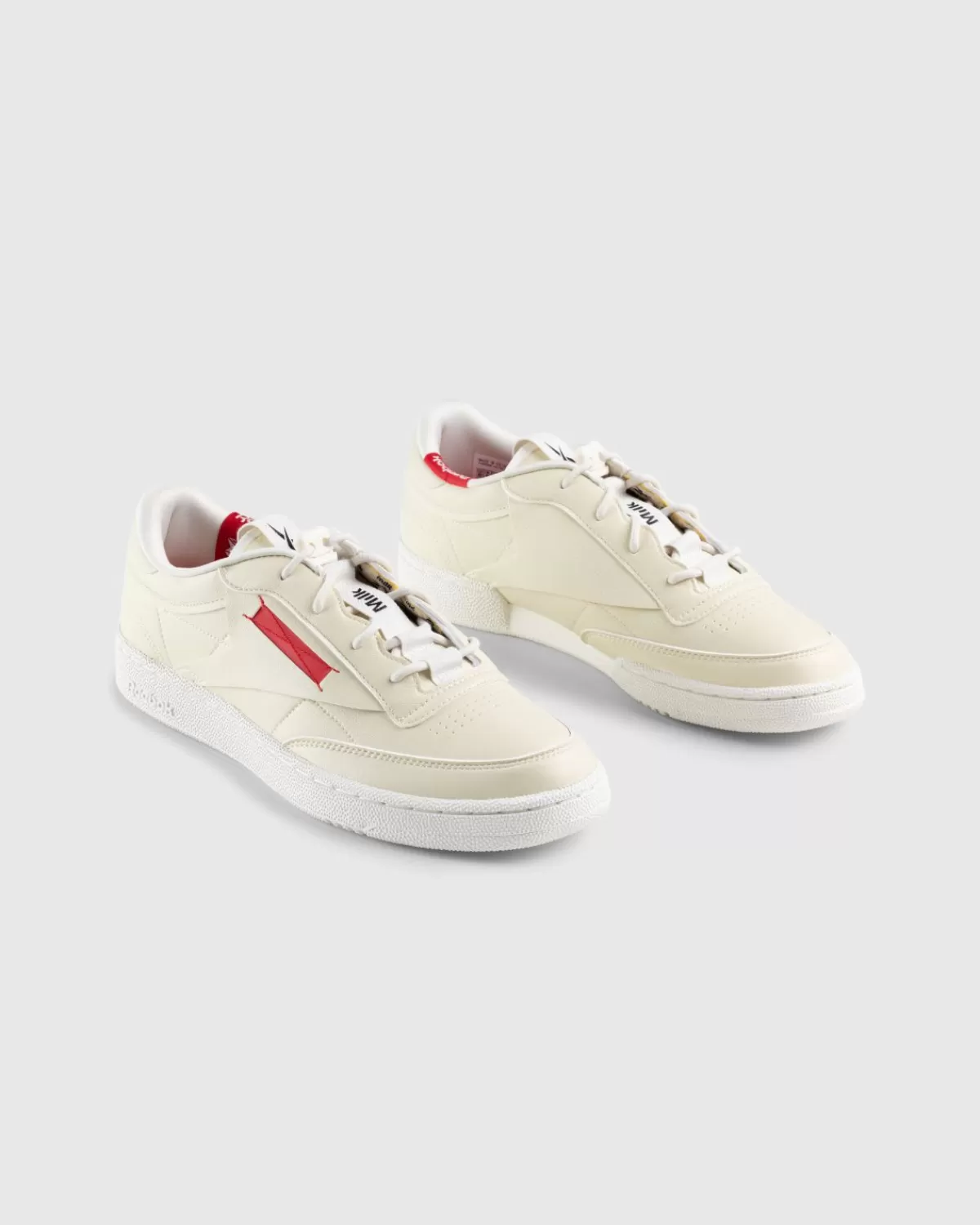 Reebok X Milk Makeup Club C 85 Vegan Vintage Krijt/Vector Rood/Kern Zwart Sale