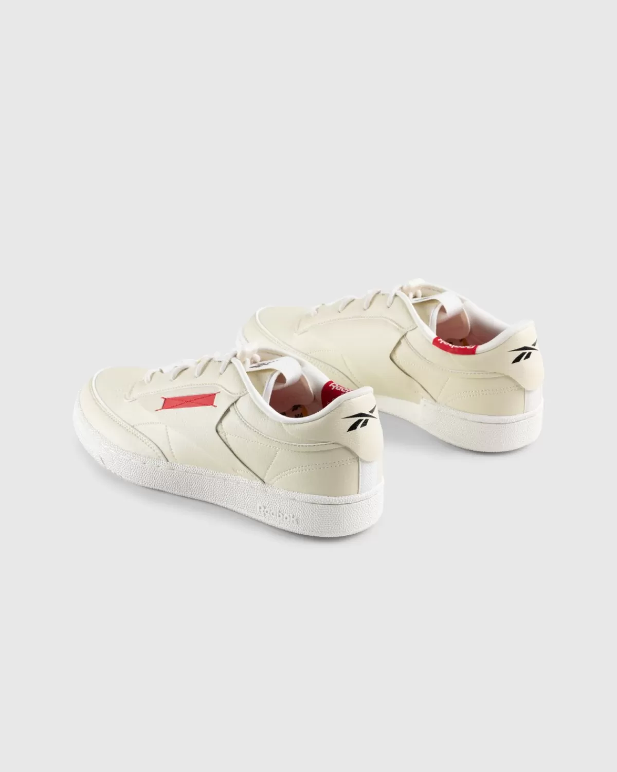 Reebok X Milk Makeup Club C 85 Vegan Vintage Krijt/Vector Rood/Kern Zwart Sale
