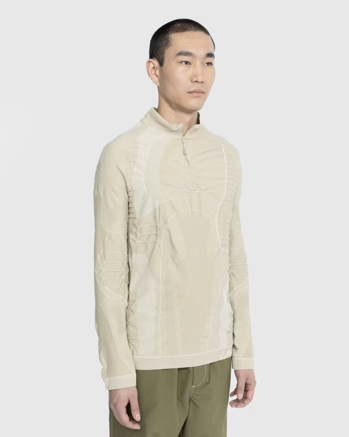 roa_3dgebreid_grijs_met_halve_rits_1.webp Gebreide Kleding^ROA 3D-Gebreid Grijs Met Halve Rits