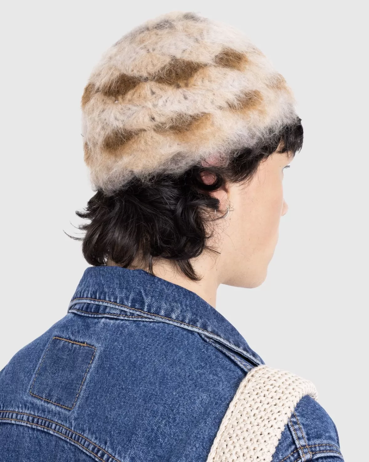 SSU Emmerhoed Van Geborsteld Mohair Met Zeeschelp Desert Camo New