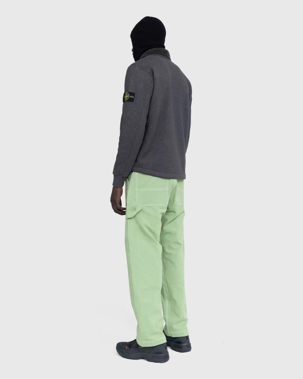 stone_island_fleecejack_loodgrijs_1.webp Gebreide Kleding^Stone Island Fleecejack Loodgrijs