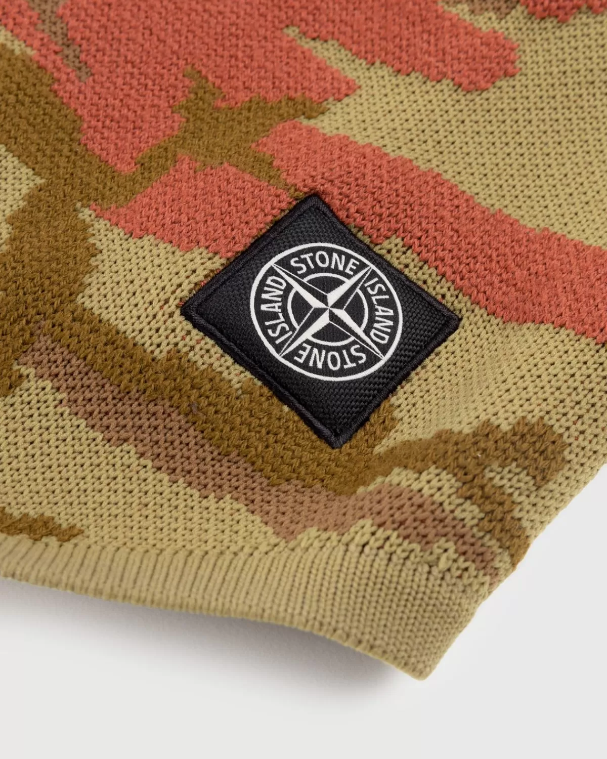 Stone Island Heritage Camo Bivakmuts Militair Groen Fashion