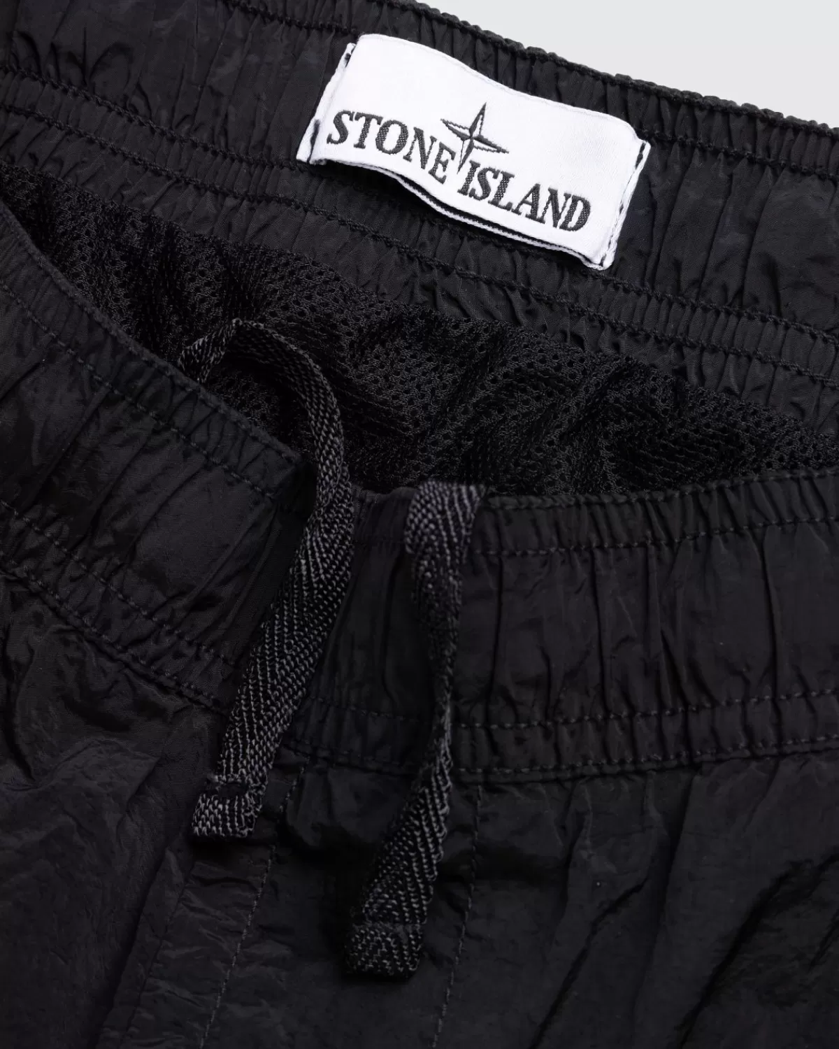 stone_island_nylon_metalen_strandshort_zwart_6.webp Korte Broek^Stone Island Nylon Metalen Strandshort Zwart
