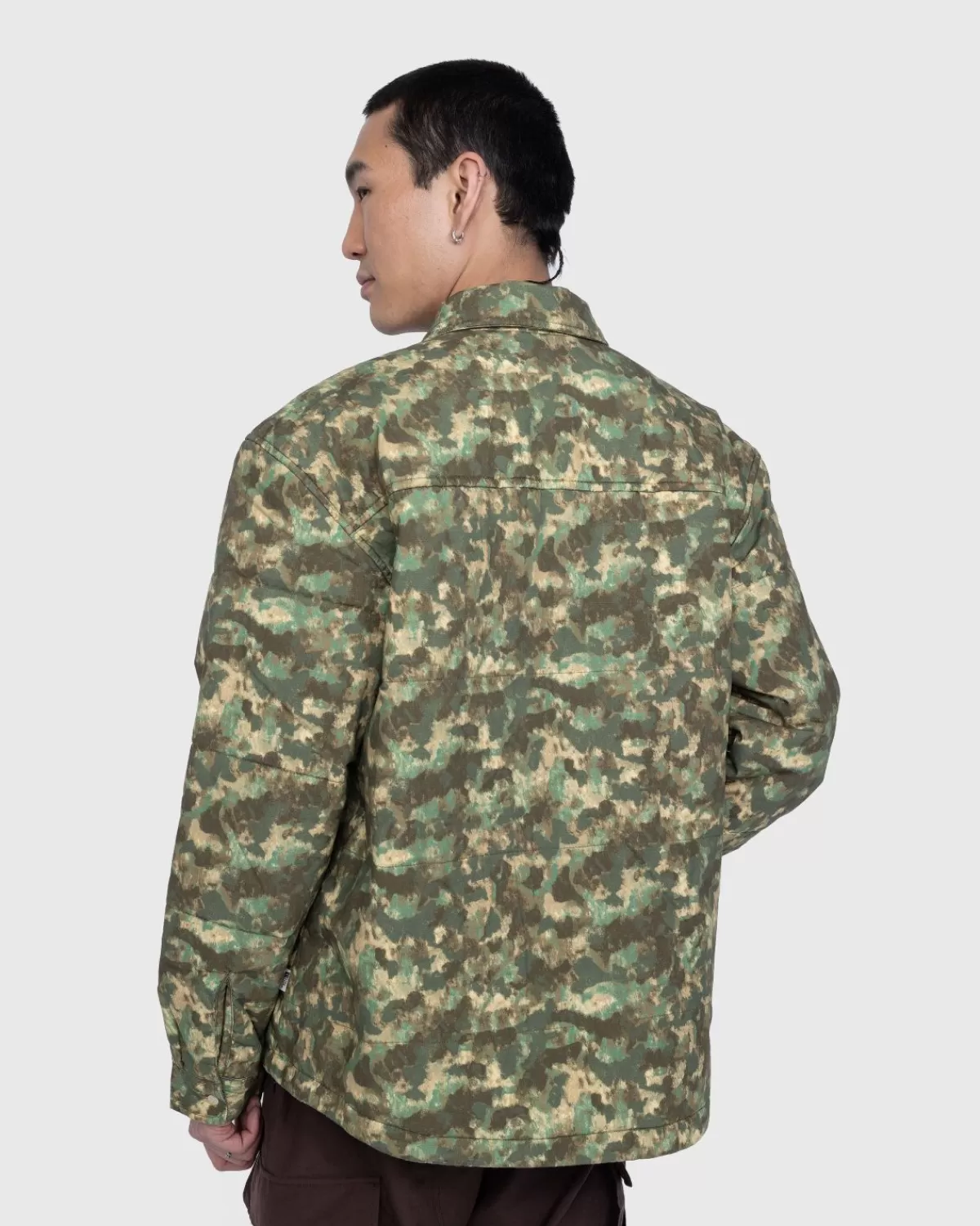 Bovenkleding^The North Face M66 Gevuld Overhemdjack Met Militaire Olijf/Gestippelde Camouflageprint