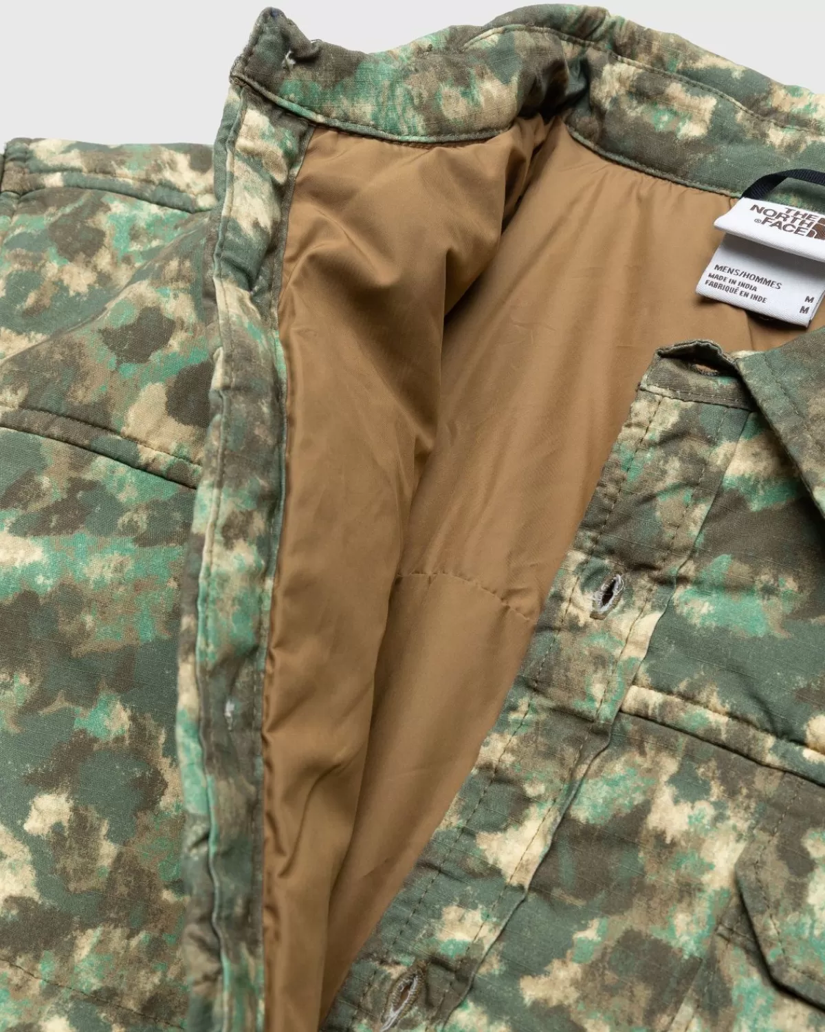 Bovenkleding^The North Face M66 Gevuld Overhemdjack Met Militaire Olijf/Gestippelde Camouflageprint