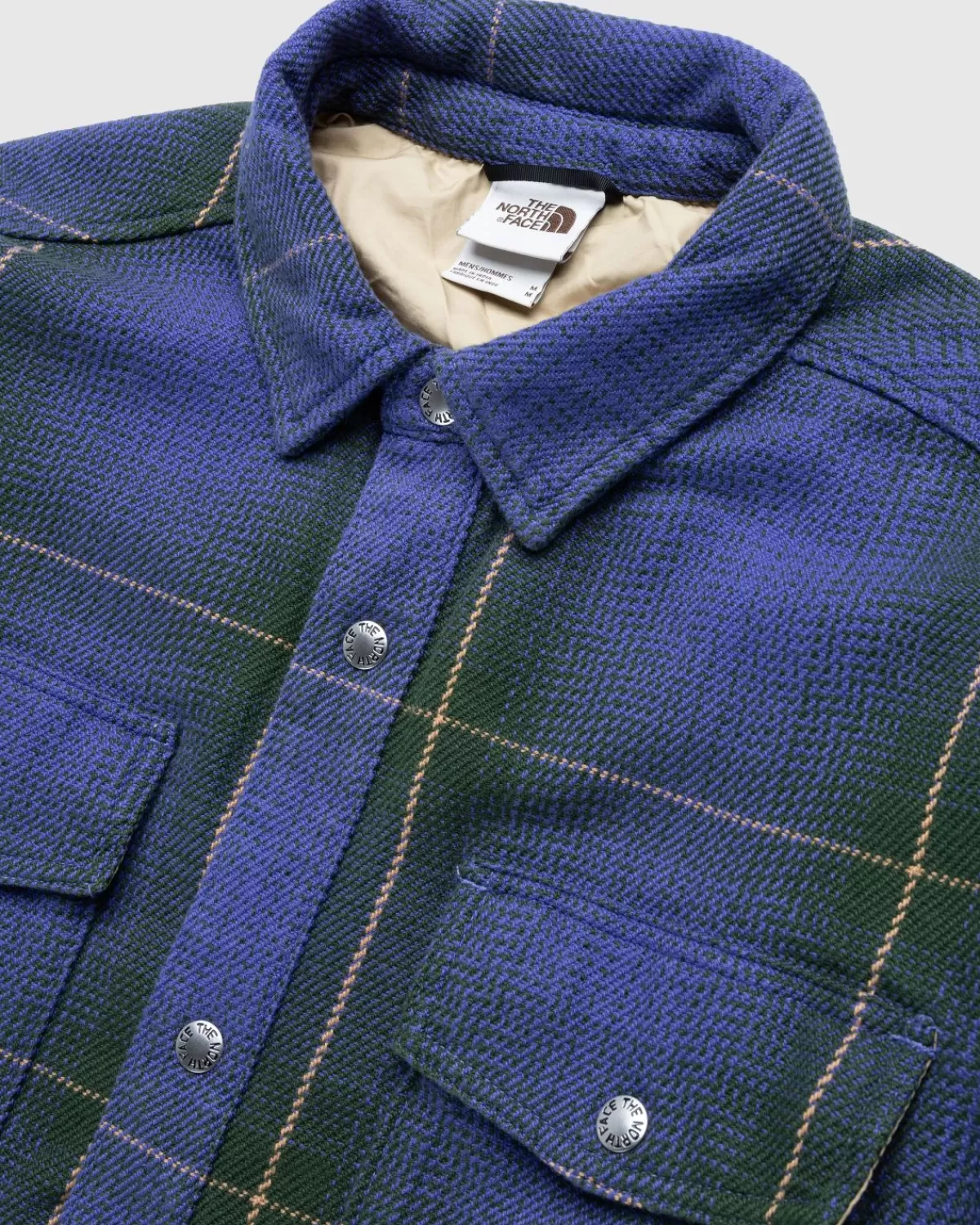 Overhemden^The North Face Valley Twill Utility Shacket Pine Needle Grote Halfdome Schaduwplaid