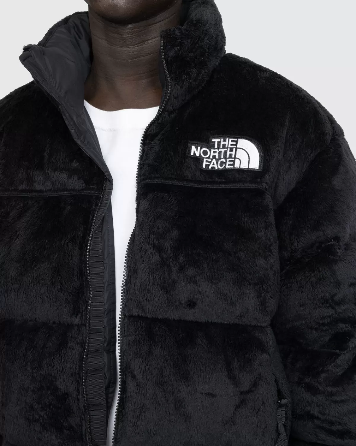 Bovenkleding^The North Face Versa Velour Nuptse Jas Tnf Zwart