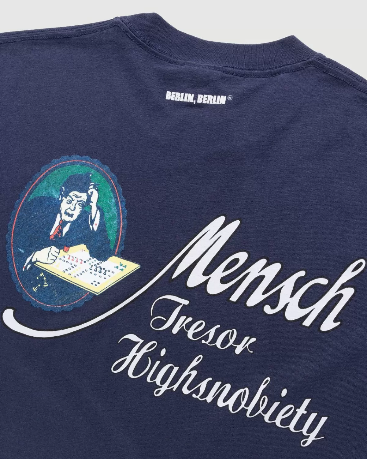 Tresor X Highsnobiety Berlin, Berlin 3 Heren T-Shirt Marine Fashion
