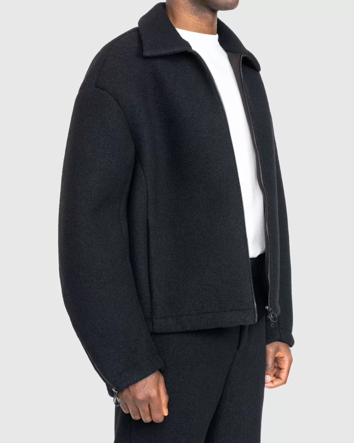 trussardi_boucle_jersey_scubajas_zwart_5.webp Bovenkleding^Trussardi Boucle Jersey Scuba-Jas Zwart