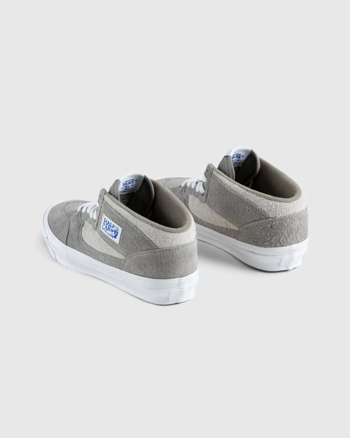 Vans Ua Og Half Cab Lx Hairy Suede Grey Ridge Fashion