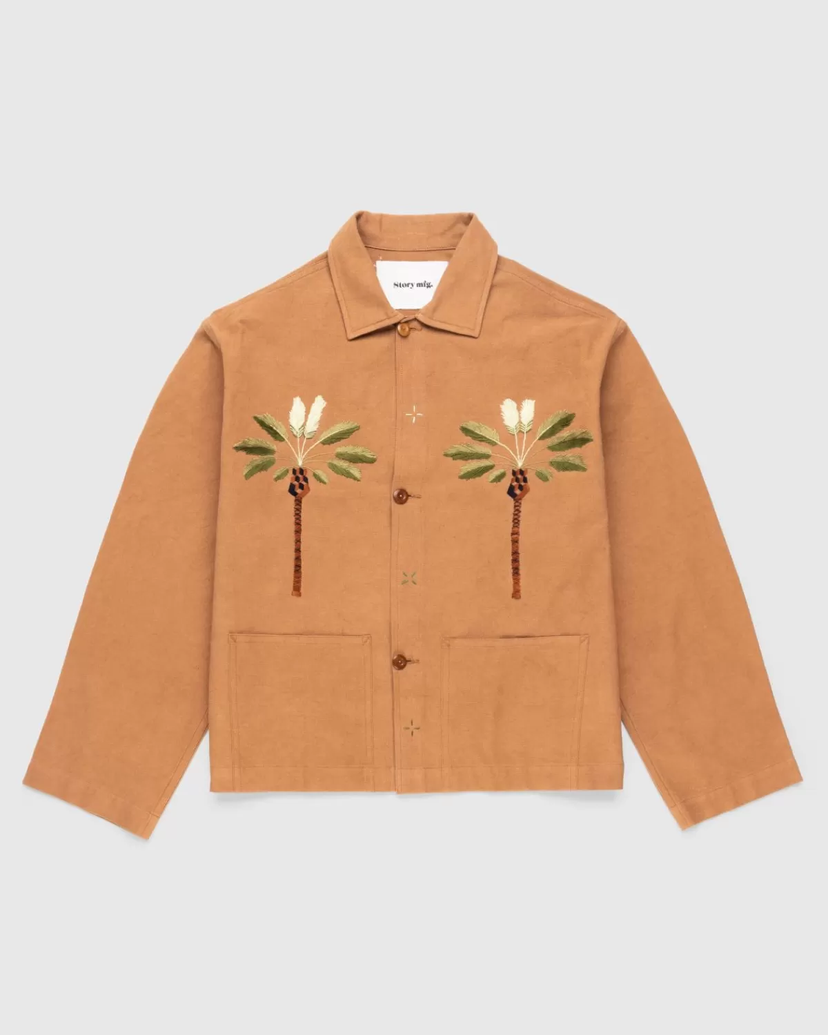 Bovenkleding^Story mfg. Verhaal Mfg. Short On Time Jas Bruin Double Date