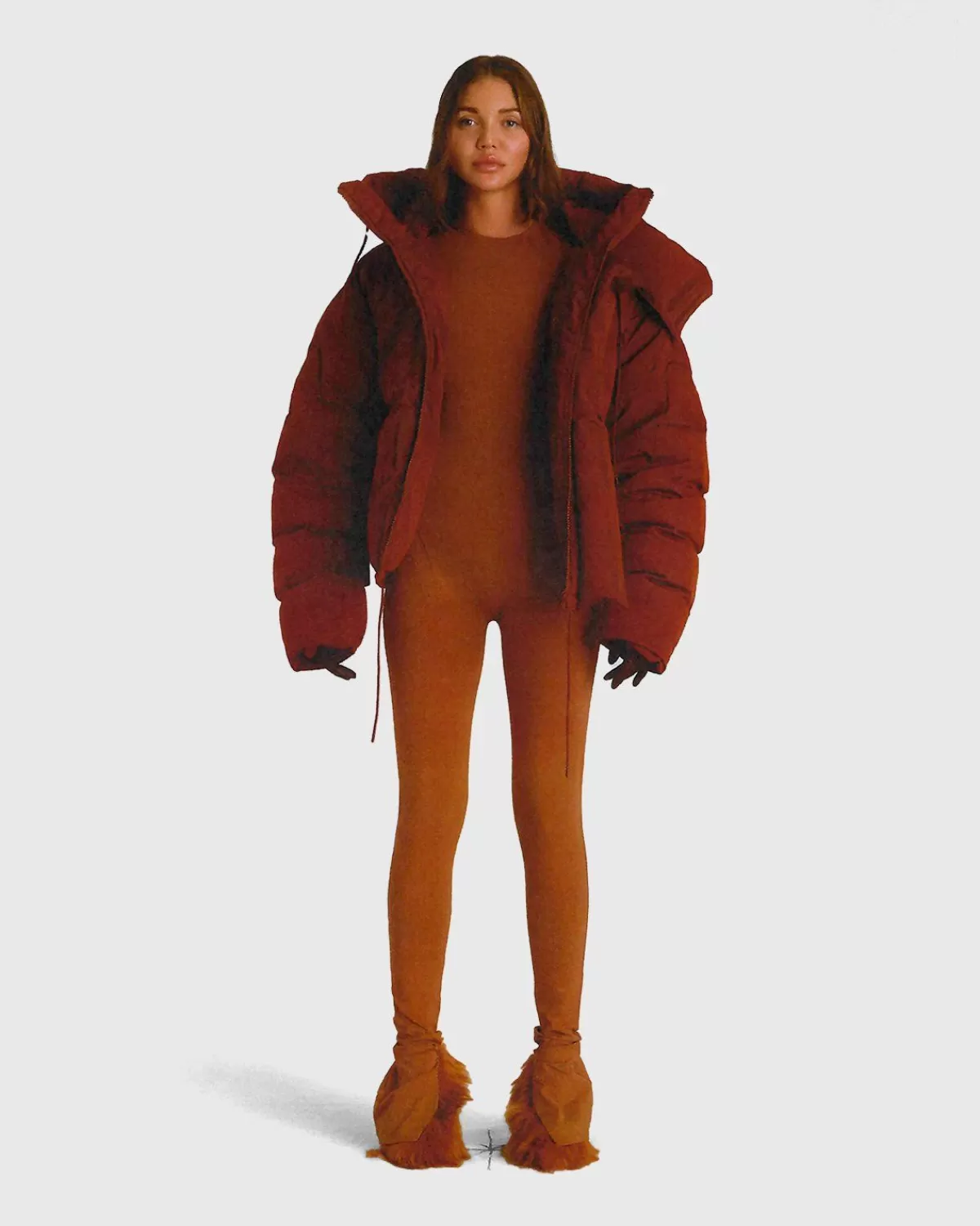 volledige_studios__soa_pufferjack_roest_4.webp Bovenkleding^Entire Studios Volledige Studio'S - Soa Pufferjack Roest