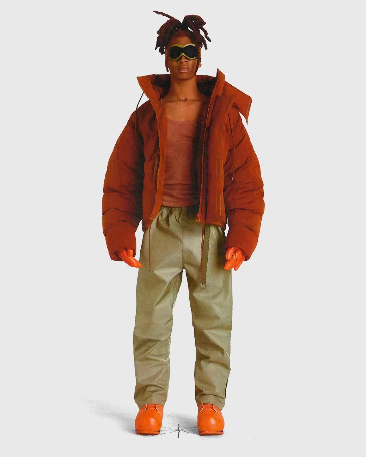 volledige_studios__soa_pufferjack_roest_6.webp Bovenkleding^Entire Studios Volledige Studio'S - Soa Pufferjack Roest